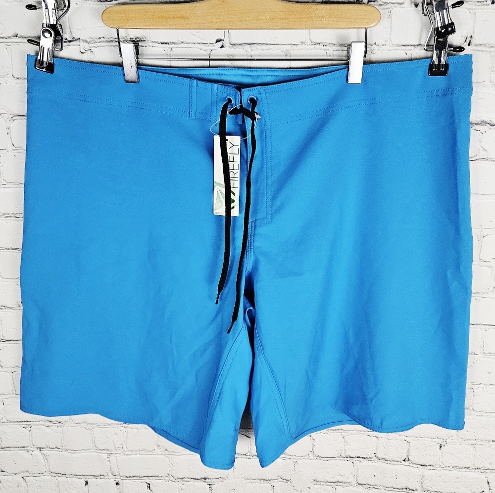 FIREFLY | Dane solid stretch swim board shorts